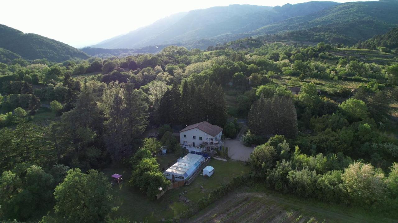 Villa Les Martinets-Piscine-Jacuzzi-Voie Verte-Gorges D'Heric-Massif Du Caroux Mons Olargues 34600 Le Poujol-sur-Orb المظهر الخارجي الصورة